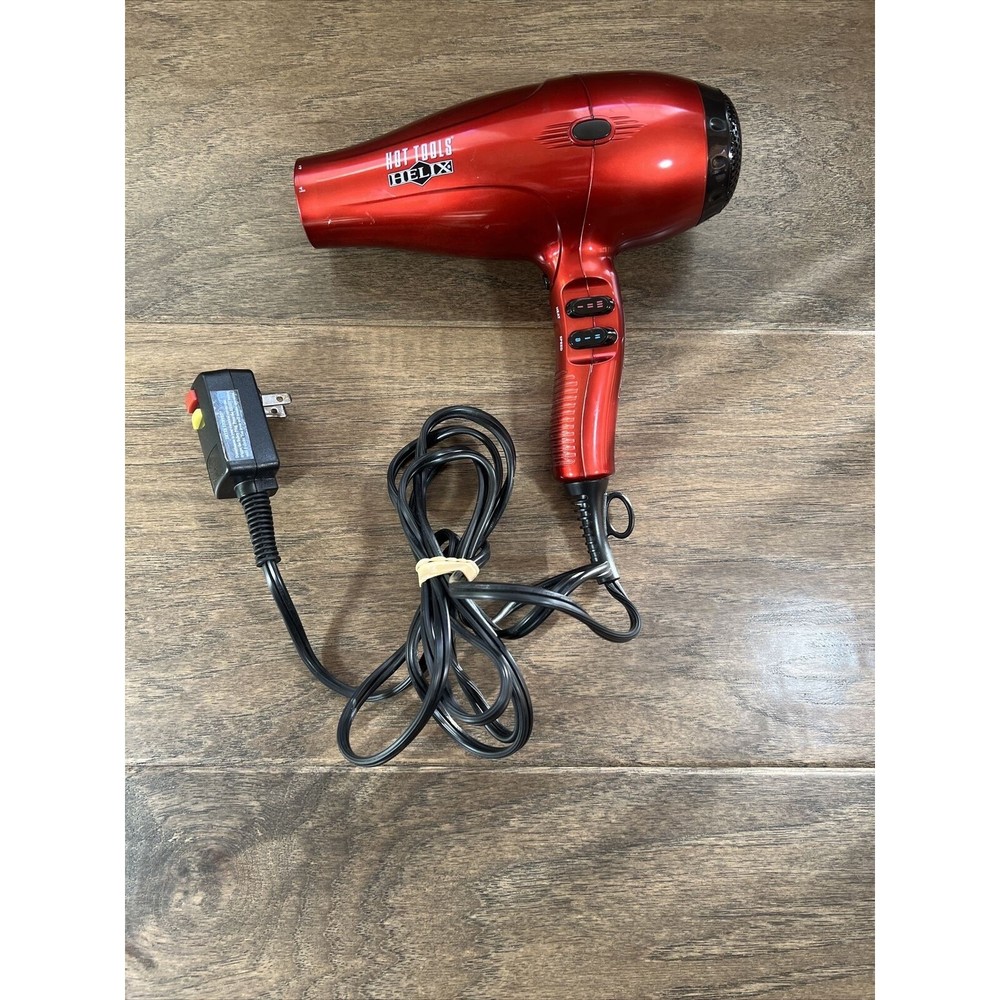 HOT TOOLS HELIX Red Salon Hair Dryer  Model MM44